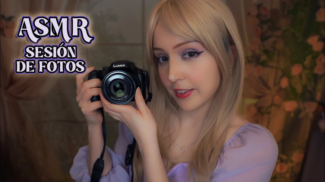 ⭐ASMR Sesión de FOTOS con La chica Popular 📸💋 | Maquillaje, ropa y peinado con Haley