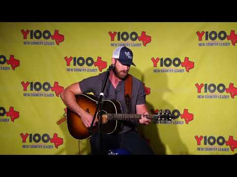 Riley Green "Georgia Time" acoustic Live at Y100 August 16, 2018
