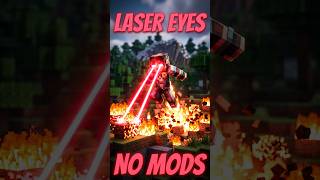 Laser Eyes with Command Blocks #commandblocks #minecraft #mctutorial #gaming #tutorial