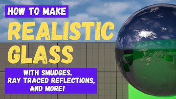 How To Make Realistic Glass - Unreal Engine 5 Material Tutorial