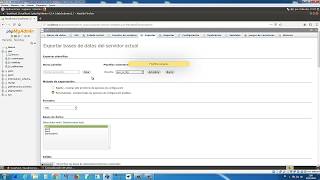 11 MySQL. Exportar/Importar desde phpmyadmin