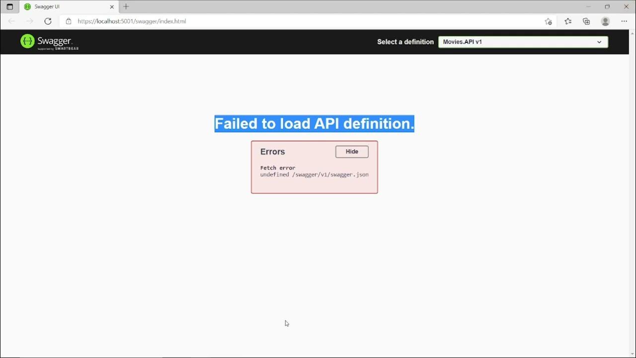 Fetch network error. Fetch network error
