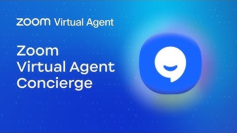 Zoom Virtual Agent Concierge