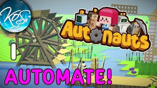 Autonauts 1 - ADDICTIVE BOT PROGRAMMING!  (Automation Addiction!) Let's Play