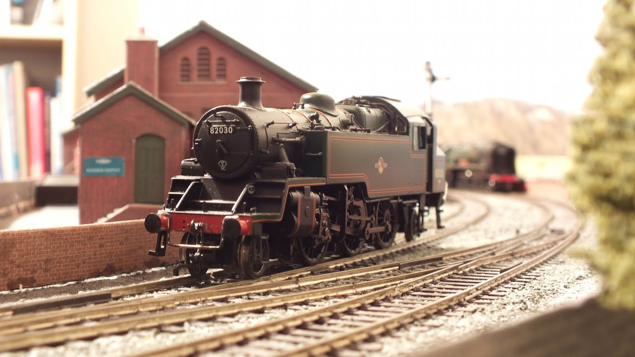 Local trains at 'Eridge', featuring the Bachmann standard 