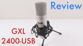 CAD GXL2400-USB Review and Test | Large Diaphragm Condenser Microphone