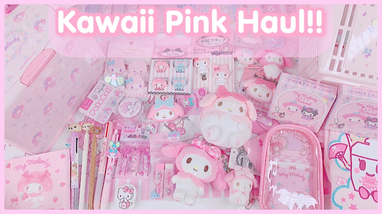 Огромный улов Kawaii Pink Sanrio!!!