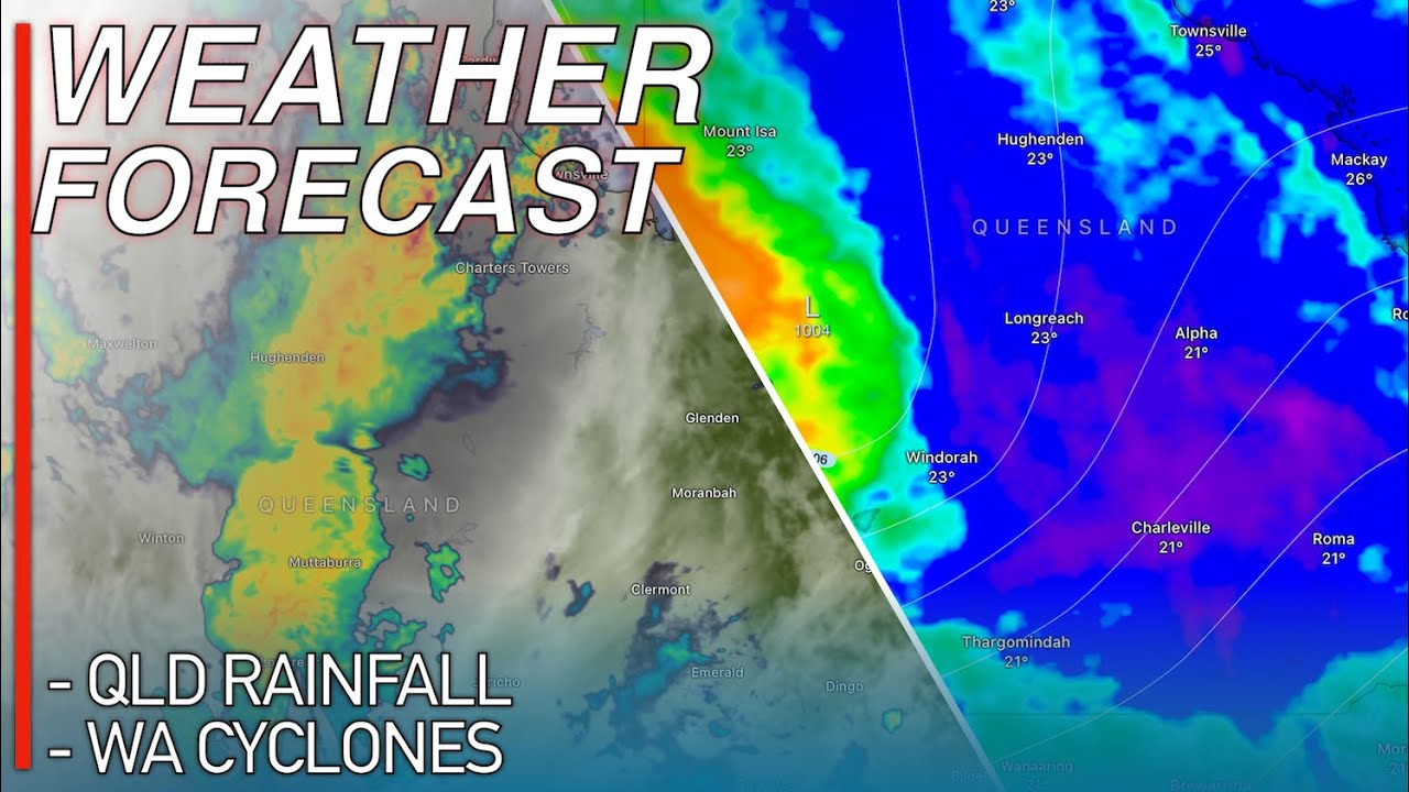 Downpours, severe storms and a tropical low forecast over Queensland ...
