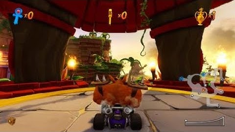 Crash™ Team Racing Nitro-Fueled - Adventure Mode Walkthrough - Intro & Crash Cove Trophy Part 1
