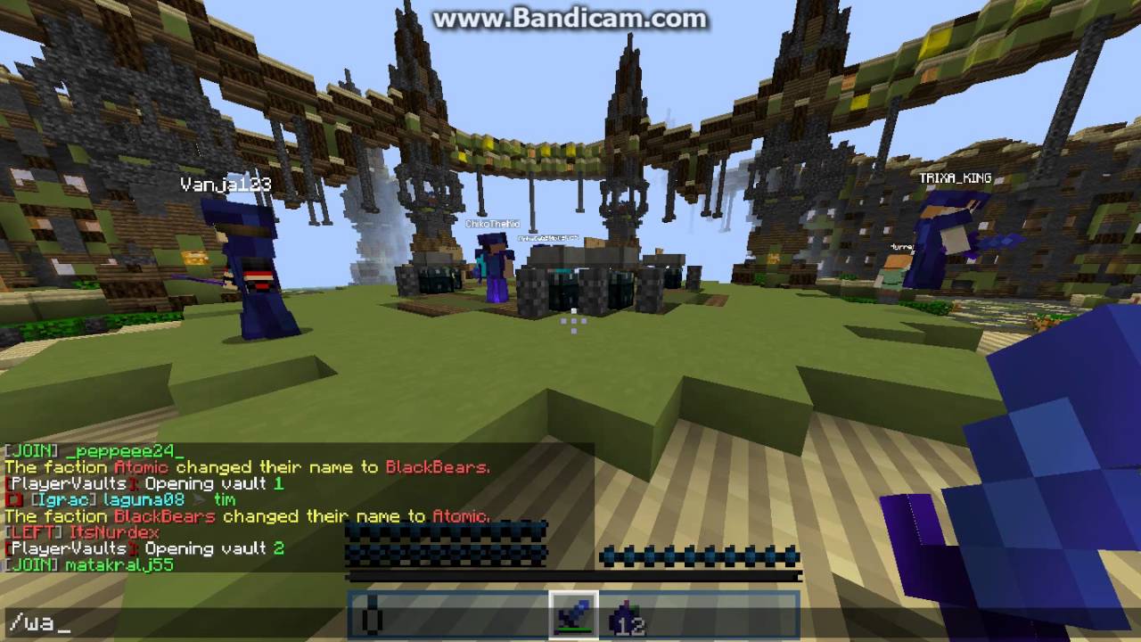 ep 1 minecraft BMHD factions pokazujem pv i warpove - YouTube