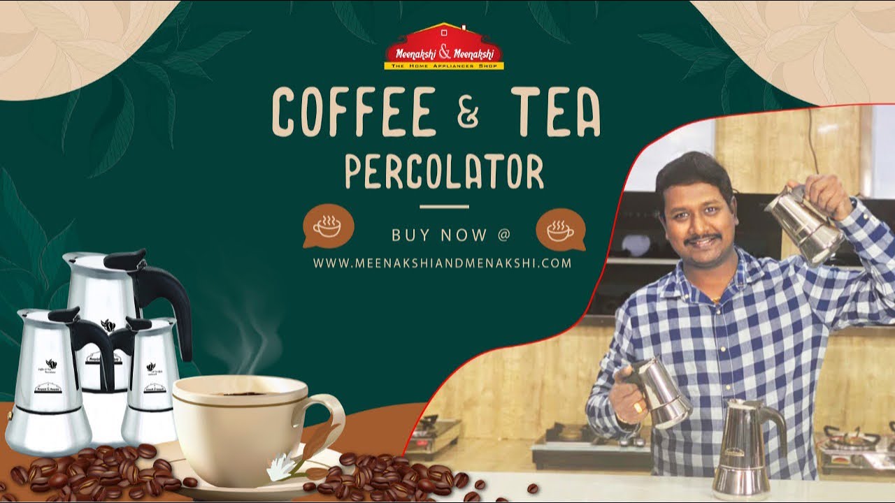 Premium Coffees & Tea Percolator YouTube