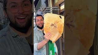 Giant Rice Cracker In Asakusa One Of The Most Unique Things To Eat In Tokyo, Japan Octopus Senbei