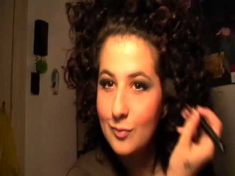 Make up tutorial Orangina & Curaçao