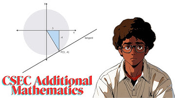 An Application of Circle Equations | CSEC Additional Mathematics