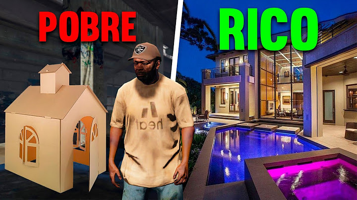 CASA DE RICO VS CASA DE POBRE no GTA 5