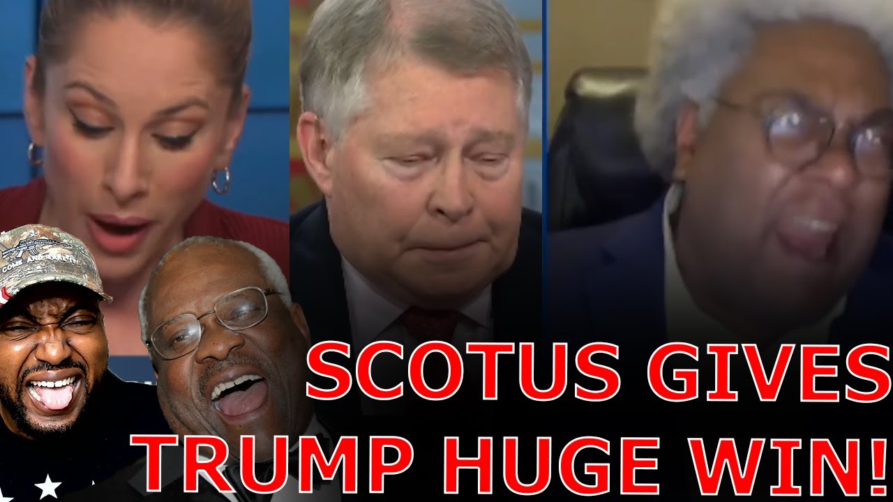 Liberal Media MELTS DOWN Over SCOTUS GIVING TRUMP HUGE VICTORY As Woke Judge Removes Him From Ballot