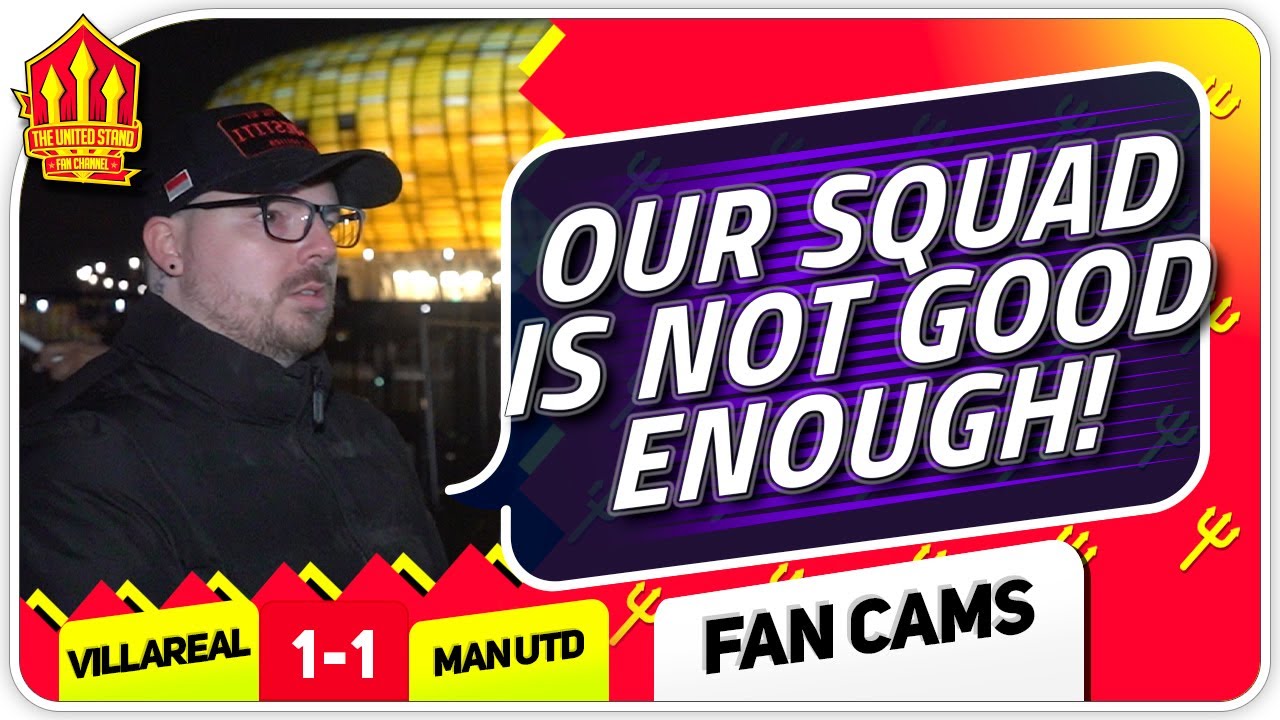 FORGET SANCHO!!!  VIllarreal (p) 1-1 Man United Fan Cam