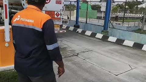 Boom barrier parking management system Loop detector Indonesia project