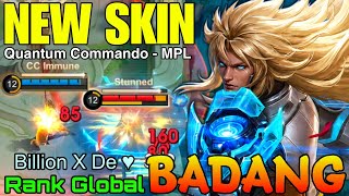 Quantum Commando Badang New MPL Skin - Top Global Badang by Billion X De ♥ - Mobile Legends