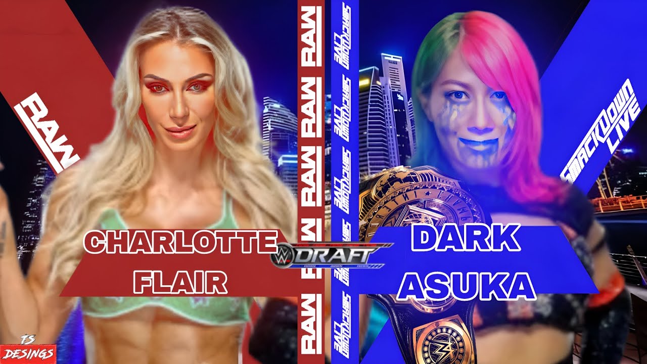 Charlotte Flair vs Dark Asuka And Charlotte Surprise WWE Draft Universe Mode