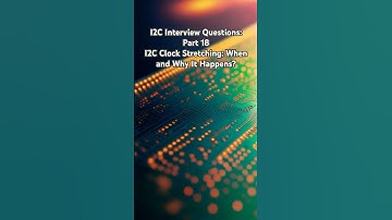 I2C Interview Questions: Part 18. I2C Clock Stretching: When and Why It Happens?