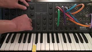 Korg MS-20 ASTL 123 #korgms20