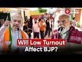 Lok sabha election 2024 how will low voter turnout affect the bjp