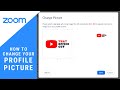 How to Change Profile Picture on Zoom - Zoom Tutorial