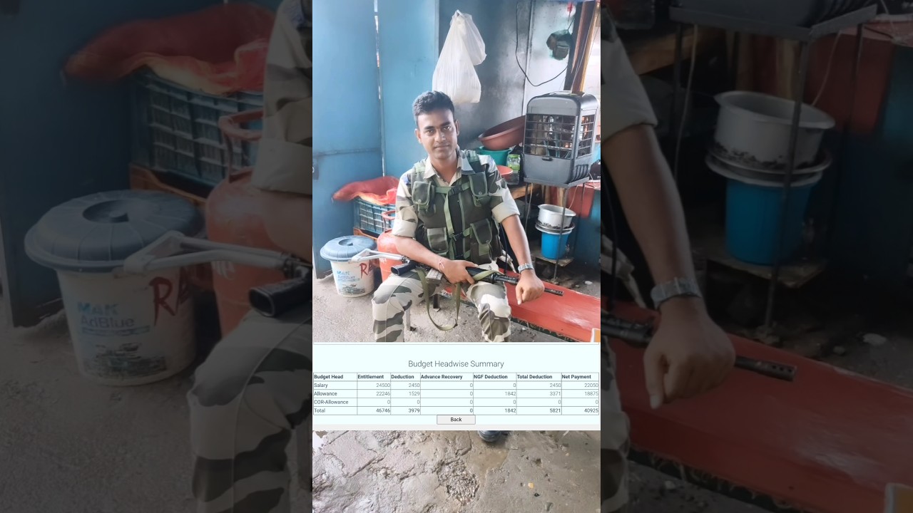 CISF/SSC GD training time salary/training ke baad kitna salary milega 