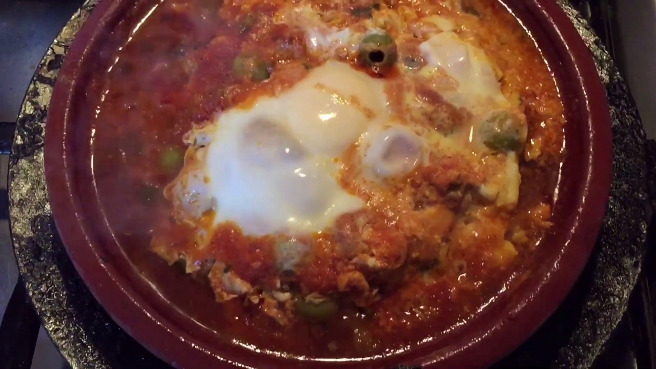 The best Moroccan chicken mince with eggs Tajine😋😋😋😋 YouTube