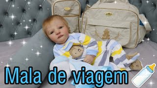 MALA DE VIAGEM DO MEU BEBÊ REBORN! - Nanda Lima