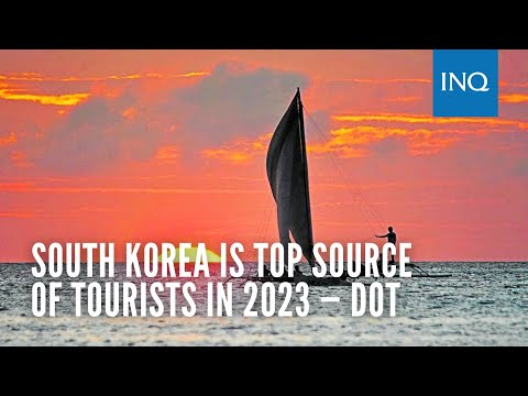 South Korea is top source of tourists in 2023 — DOT | #INQToday