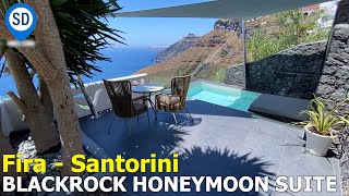 Athina Luxury Suites - Fira Santorini - New Black Rock Honeymoon Suite