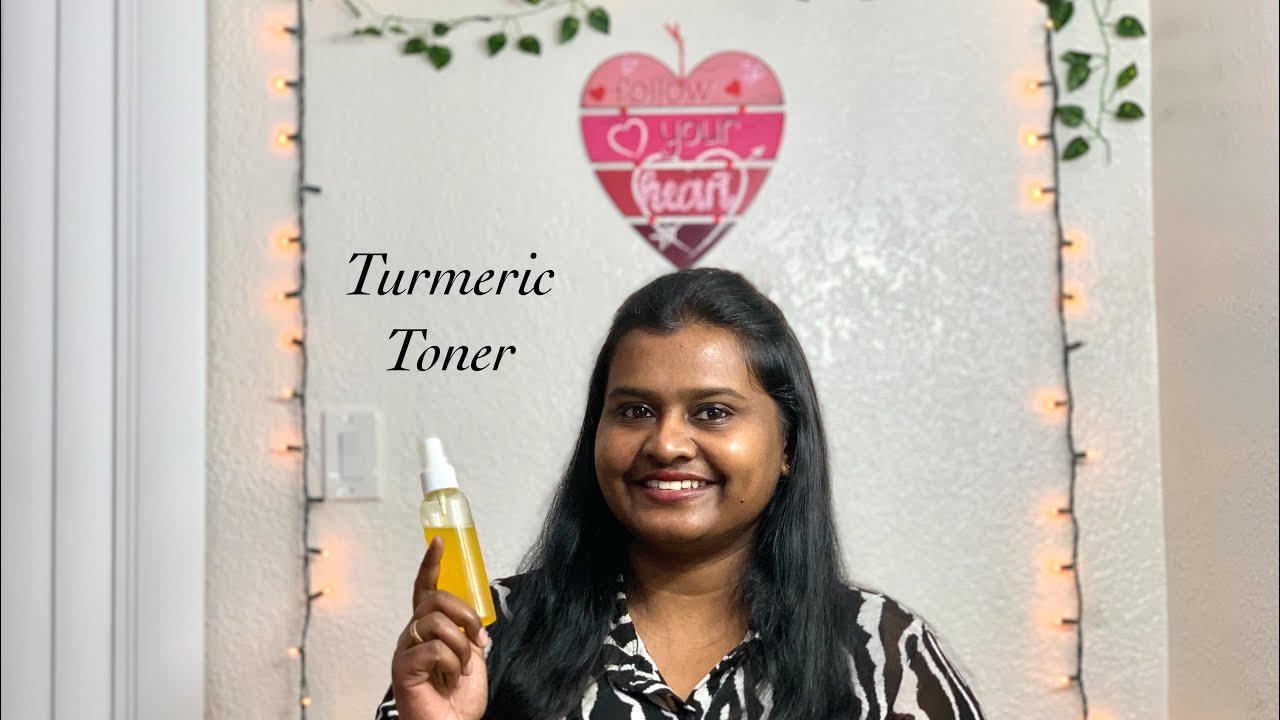 turmeric toner diy