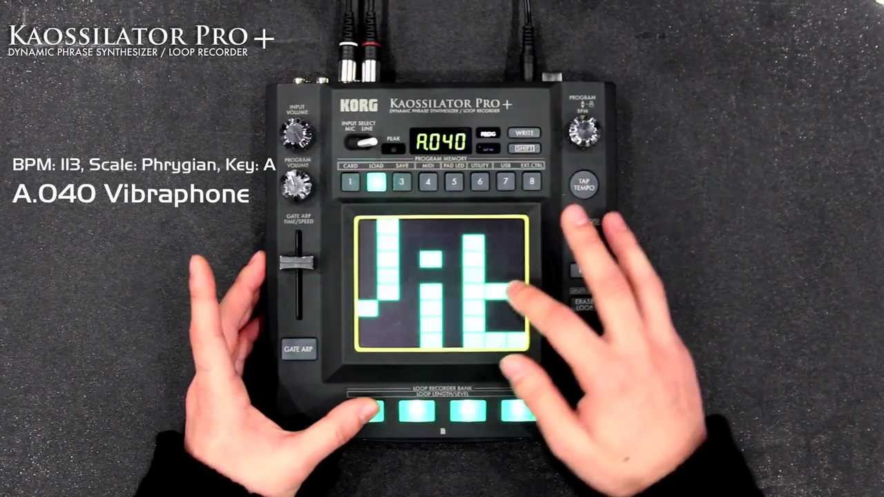 Korg Kaossilator Pro + (Electronica)