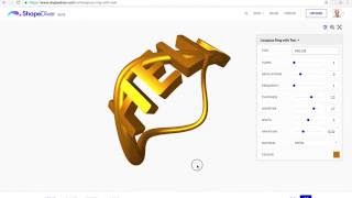 ShapeDiver 3D printing example