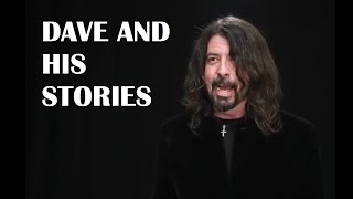Dave Grohl telling stories