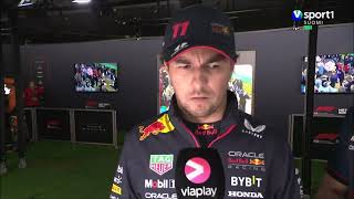 Sergio Perez Post Qualifying Australian GP 2023 | Formula 1