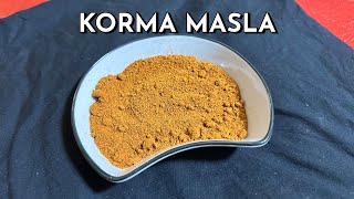 How to Make Korma Masala at Home
