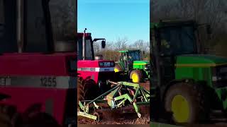 Old case Tractor Plowing in the field #usatractor #oldtractor #casetractor