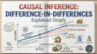 Causal Inference Intuition: Difference-in-Differences Explained Simply