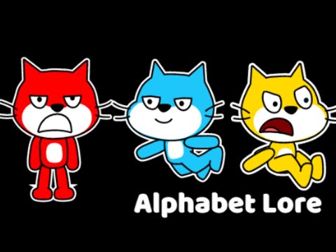 Alphabet lore but Scratch Cats A-S (Story)  Version 