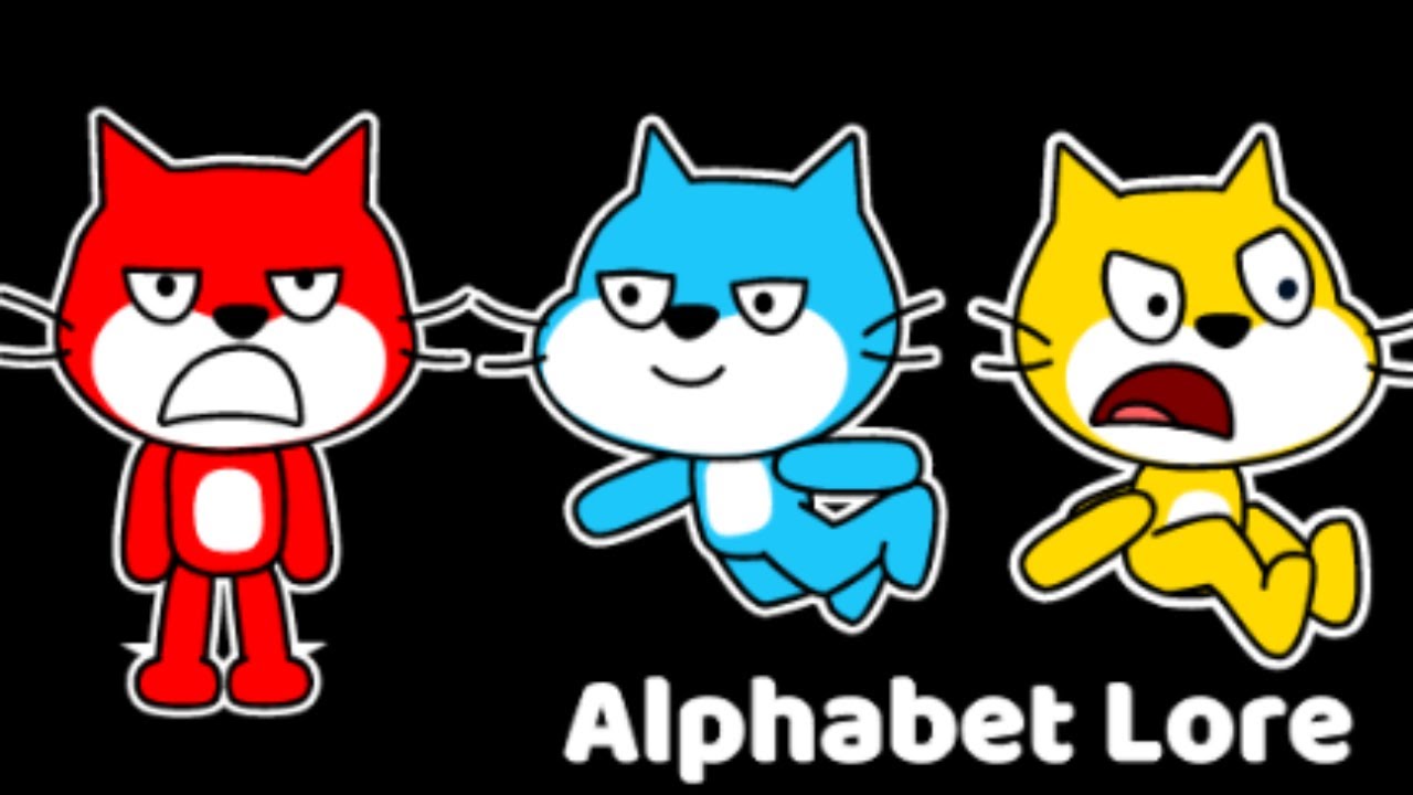 Alphabet lore but Scratch Cats A-S (Story)  Version 
