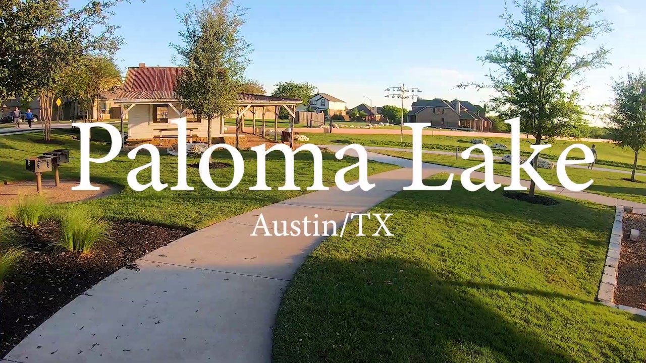 [4K ]Walking around the beautiful Paloma Lake | Austin Texas
