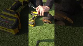Torque matters ⚡ DCF900 vs seized ball joint. No tricks, just raw power. Would you trust it? #dewalt