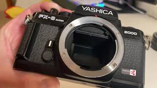 Espejo atascado - Stucked Mirror and shutter fix - YASHICA FX3 SUPER 2000