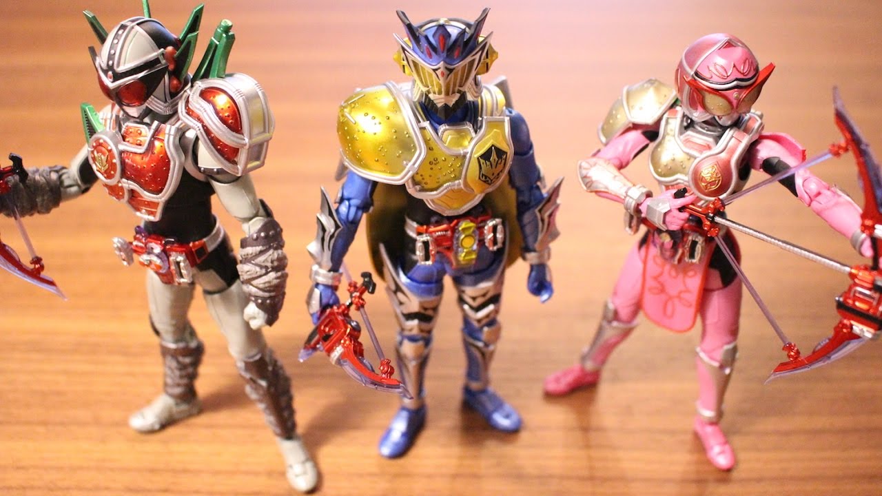 SHF 仮面ライダー斬月・真/デューク/マリカ/シグルドセット S H