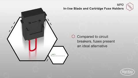 BF351 - In-line Blade and Cartridge Fuse Holders | Datasheet Preview