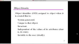 Oracle Database - Lecture 23
