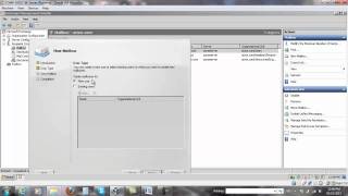 Creating a Mailbox in Exchange Server 2007